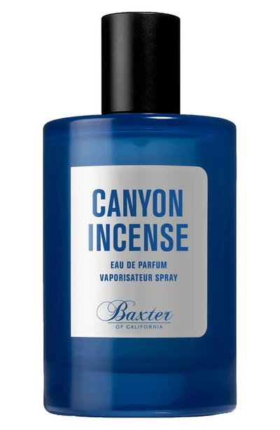 Baxter Of California Canyon Incense Eau De Parfum, 3.9 oz