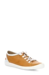 Softinos By Fly London Isla Sneaker In 043 Warm Orange Smooth