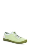 Softinos By Fly London Isla Sneaker In 045 Light Green Smooth
