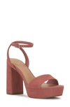 Vince Camuto Pendry Ankle Strap Platform Sandal In Rosa Antico Trusue