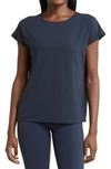 Zella Hana Studio T-shirt In Navy Sapphire