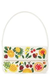 Staud Tommy Beaded Shoulder Bag In Fruit Salad