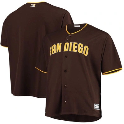 Profile Sand/brown San Diego Padres Big & Tall Alternate Replica Team Jersey