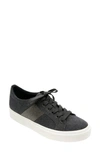 Vaneli Yavin Leather Sneaker In Grey