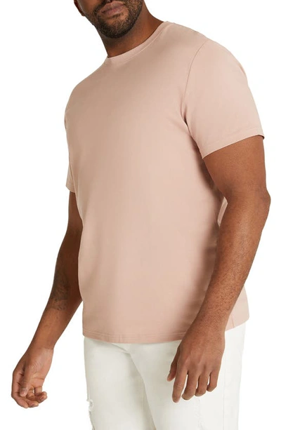 Johnny Bigg Essential Crewneck T-shirt In Blush