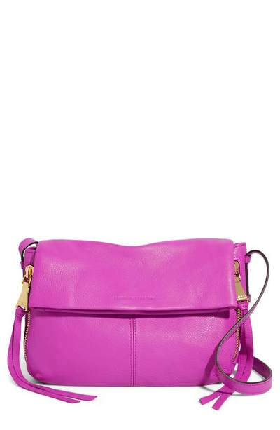 Aimee Kestenberg Bali Leather Crossbody Bag In Fuchsia