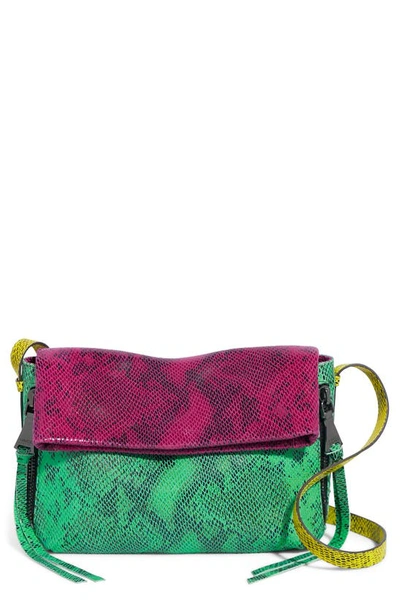 Aimee Kestenberg Bali Leather Crossbody Bag In Multi Cobra