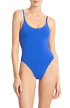 Robin Piccone Ava One-piece Swimsuit In French Blue