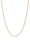 Jenny Bird Milly Chain Necklace In Gold