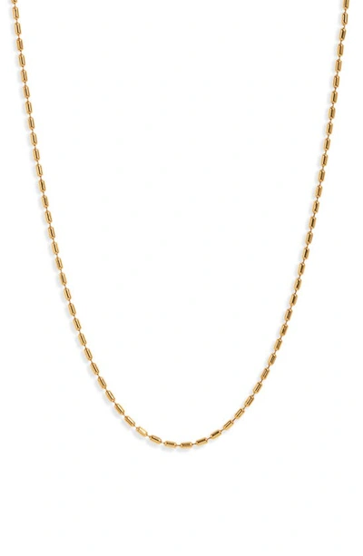 Jenny Bird Milly Chain Necklace In Gold