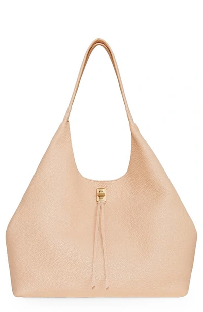 Rebecca Minkoff Women's Darren Signature Carryall Leather Hobo In Stone