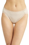 Natori Bliss Cotton French Cut Briefs In Hazelnut