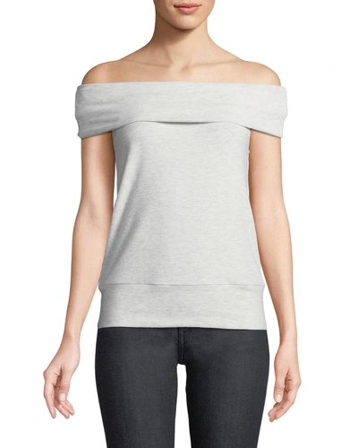Cupcakes And Cashmere Cathie Off-the-shoulder Top