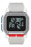 Nixon Regulus Digital Watch, 46mm In White / Gray