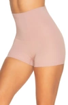 Felina Fusion Waist Shaper Boyshorts In Rose Tan