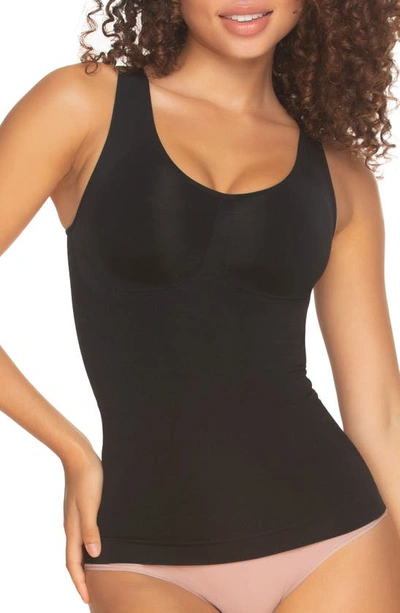 Felina Fusion Waist Shaper Tank In Black