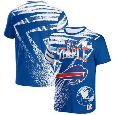 Staple Nfl X  Royal Buffalo Bills All Over Print T-shirt