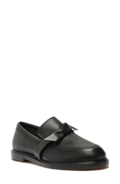Alexandre Birman Clarita Chunky Leather Loafers In Black