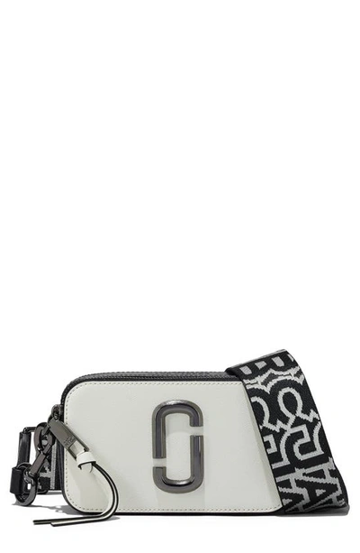 Marc Jacobs The Bicolor Snapshot In Black/ White