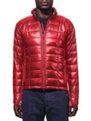 Canada Goose Hybridge Lite Down Jacket In Red