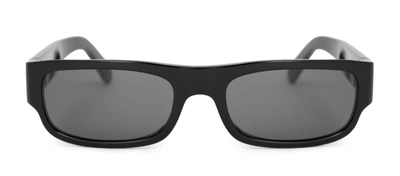 Celine Cl 40087 In 01a Rectangle Sunglasses In Grey