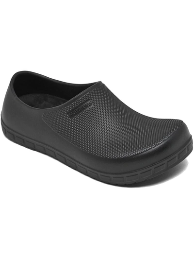 Skechers Evaa Womens Clogs Non-slip Work And Safety Shoes In Black