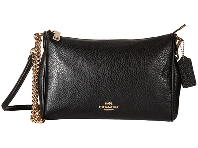 Coach Pebbled Leather Carrie Crossbody | ModeSens