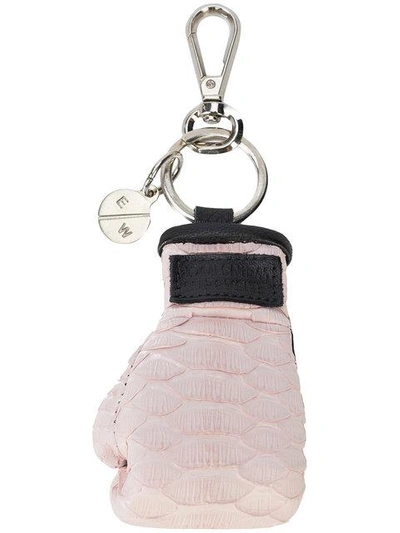 Elisabeth Weinstock Mini Manila Boxing Glove Keychain - Pink