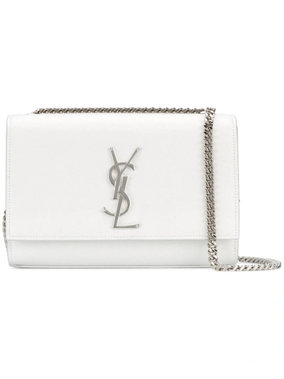 Saint Laurent Kate Shoulder Bag In 9512 Crème