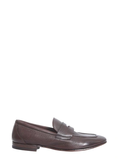 Henderson Soft Leather Loafers In Brown