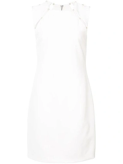Alice And Olivia Classic Fitted Dress In White