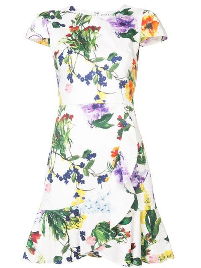 Alice And Olivia Floral Shift Dress