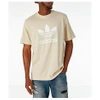 Adidas Originals Men's Originals Adicolor Og T-shirt, Brown In Linen