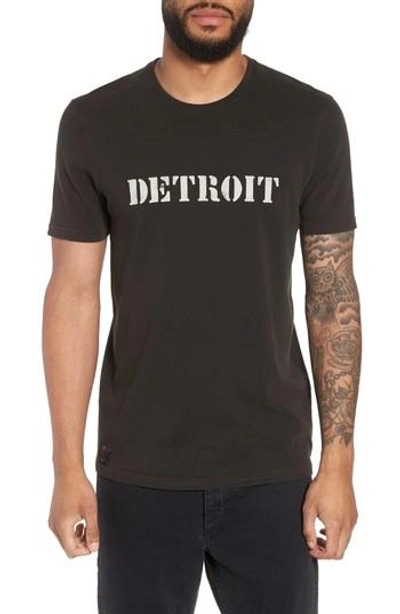 John Varvatos X Nick Jonas Rock City Graphic T-shirt In Black