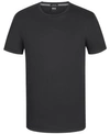 Hugo Boss Boss Men's Regular/classic-fit Cotton T-shirt In Black