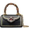 Gucci Mini Thiara Top Handle Leather Satchel - Black In Nero