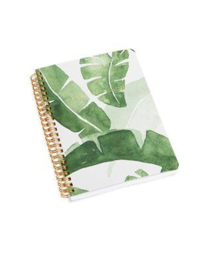 Saks Fifth Avenue Paradise Found Spiral Journal In Green