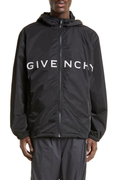 Givenchy Windbreaker Jacket In Black