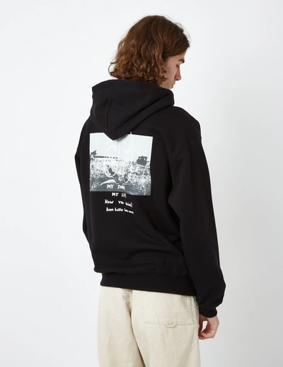 Polar Skate Co . Struggle Hooded Sweatshirt In Black