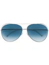 Fendi Run Away Sunglasses In Metallic