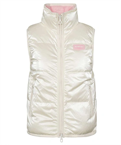 Duvetica Grumium Full Zip Field Vest In White