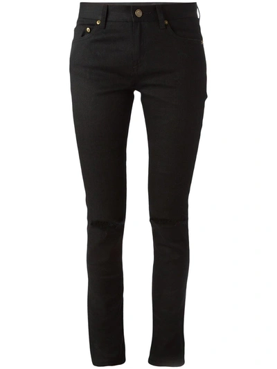 Saint Laurent Ripped Skinny Jeans