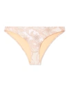 Ramy Brook Isla Low Rise Bikini Bottom In Ivory Lanai