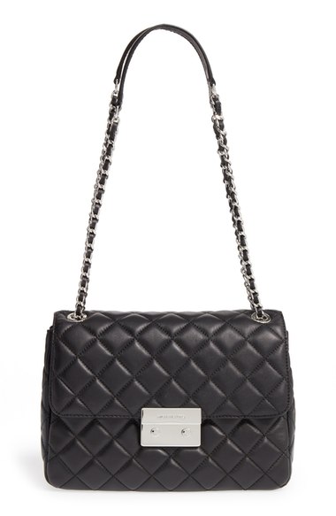 Michael Michael Kors 'extra Large Sloan' Chain Quilted Leather Shoulder ...