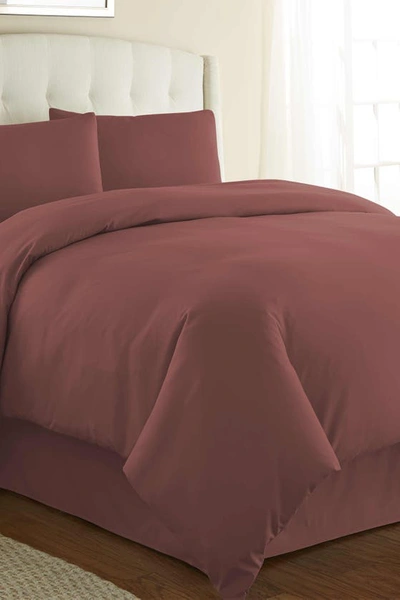 Southshore Fine Linens Vilano Springs Duvet Cover Set In Marsala