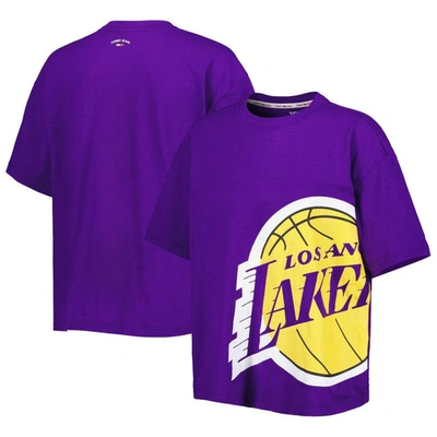 Tommy Jeans Purple Los Angeles Lakers Bianca T-shirt
