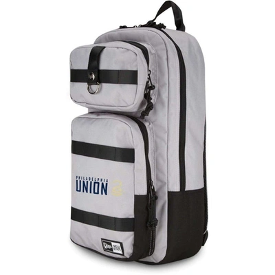 New Era Philadelphia Union Kick Off Slim Backpack In Gray