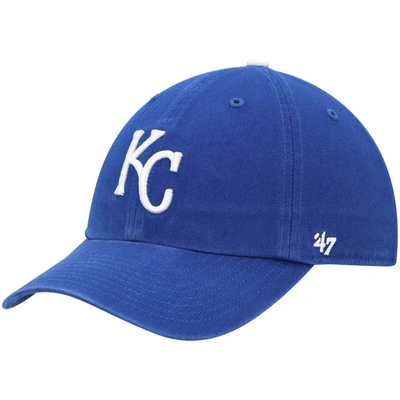 47 ' Royal Kansas City Royals Clean Up Adjustable Hat