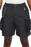 Nike Snowgrass Water Repellent Nylon Cargo Shorts In Multicolor