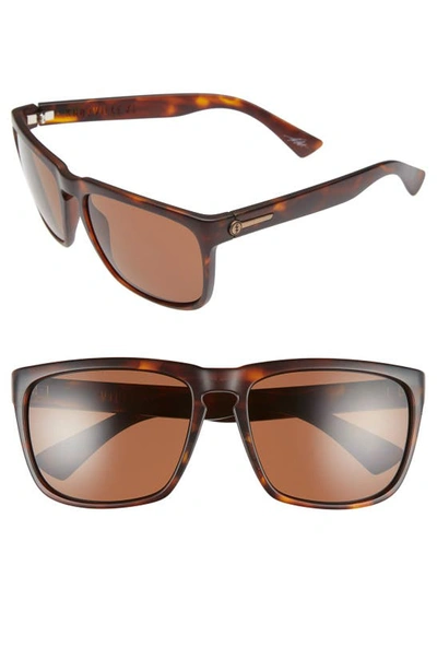 Electric 'knoxville Xl' 61mm Sunglasses In Matte Tort/ Bronze